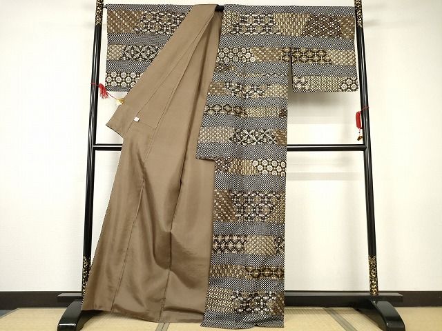 平和屋本店■極上　総刺繍　訪問着　割付き吉祥文　正絹　逸品　KAAA1658kk4 - 平和屋