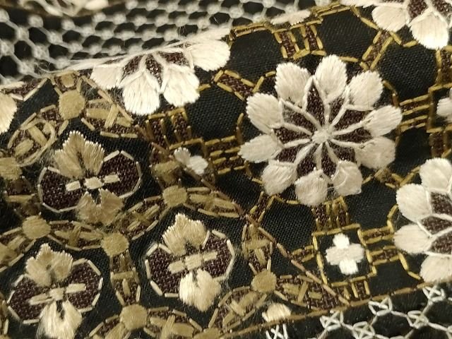 平和屋本店■極上　総刺繍　訪問着　割付き吉祥文　正絹　逸品　KAAA1658kk4 - 平和屋