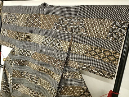 平和屋本店■極上　総刺繍　訪問着　割付き吉祥文　正絹　逸品　KAAA1658kk4 - 平和屋