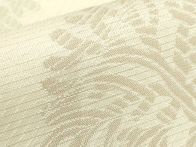 平和屋本店■極上　夏物　西陣　川島織物　九寸名古屋帯　海松文　正絹　逸品　KAAA1736kk4