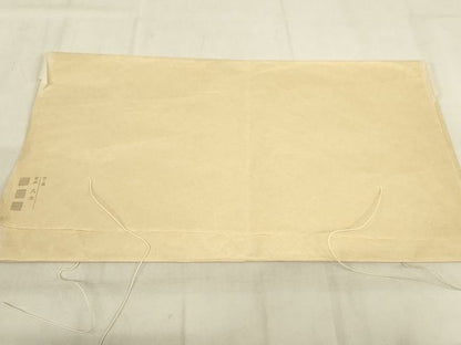 平和屋本店■希少 夏物 沖縄県無形文化財指定 本場八重山上布 九寸名古屋帯 青山八木扱い たとう紙付 麻 逸品 未使用 KAAA1742kk4
