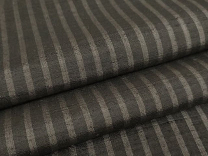 平和屋本店■極上　工芸呉服　芥川　紬　縞　たとう紙付き　正絹　逸品　KAAA1744kk5 - 平和屋