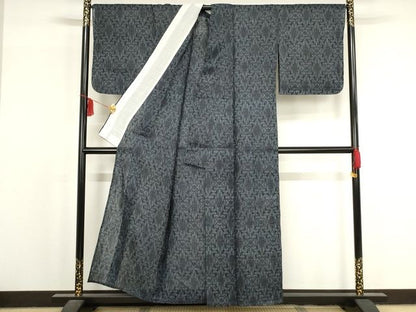 平和屋本店■極上　夏物　重要無形文化財　本場宮古上布　苧麻　花菱文　逸品　KAAA1762kk5 - 平和屋