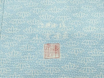平和屋本店■極上　夏物　人間国宝　小宮康正　江戸小紋　絽　笹文　鈴乃屋扱い　逸品　KAAA1797kk5 - 平和屋