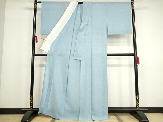 平和屋本店■極上　夏物　人間国宝　小宮康正　江戸小紋　絽　笹文　鈴乃屋扱い　逸品　KAAA1797kk5 - 平和屋