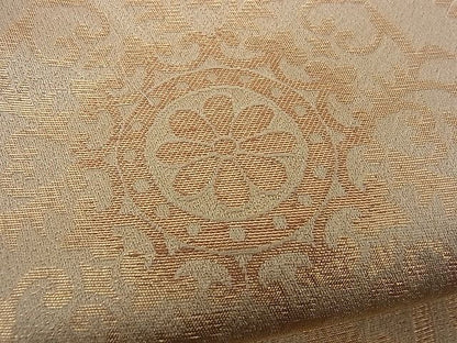平和屋着物■六通柄袋帯 京蒔絵 花唐草文 金糸 逸品 n-kg1464