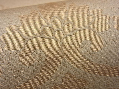 平和屋着物■六通柄袋帯 京蒔絵 花唐草文 金糸 逸品 n-kg1464