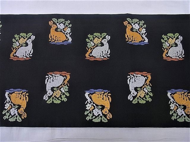 平和屋本店■極上　龍村平蔵製　角倉文錦　本袋帯　逸品　kh187 - 平和屋