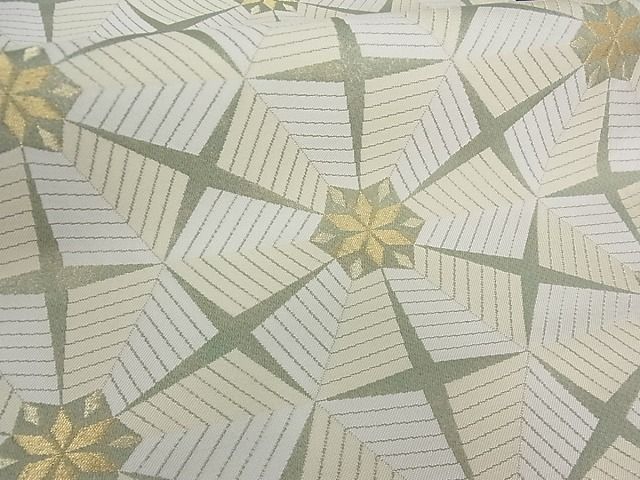 平和屋本店●最高級　人間国宝　北村武資　煌彩錦　六通柄袋帯　金糸　正絹　逸品　kk163