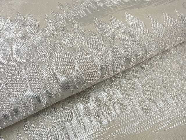 平和屋着物■六通柄袋帯 樹林文 銀糸 逸品 ma2164