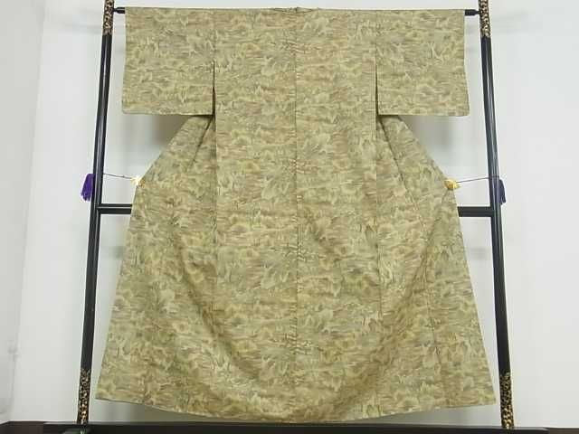 平和屋着物■上質な紬 樹林文 逸品 ma2409