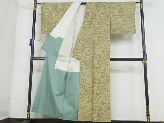 平和屋着物■上質な紬 樹林文 逸品 ma2409