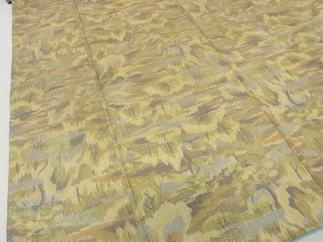 平和屋着物■上質な紬 樹林文 逸品 ma2409
