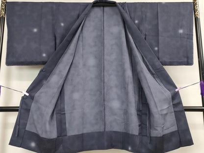 平和屋本店■極上　道中着　ロング丈　単衣　MIROKU　蛍暈し　逸品　未使用　DZAA3397kh5 - 平和屋