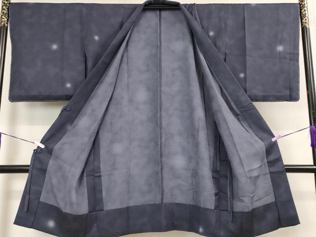 平和屋本店■極上　道中着　ロング丈　単衣　MIROKU　蛍暈し　逸品　未使用　DZAA3397kh5 - 平和屋