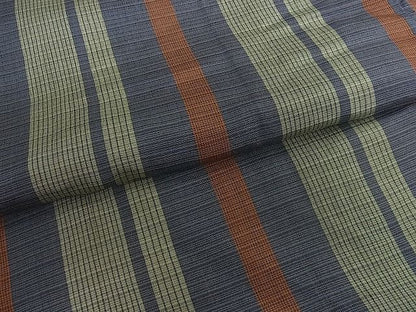 平和屋着物■上質な紬　間道　逸品　mz0427