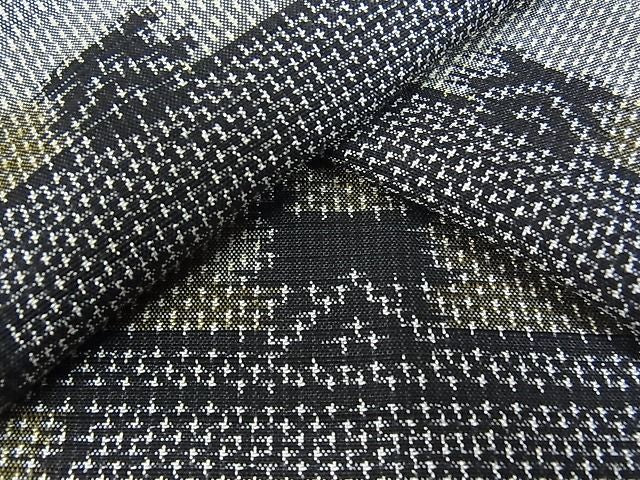 平和屋着物■上質な紬 風景文 逸品 mz0802