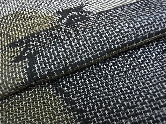 平和屋着物■上質な紬 風景文 逸品 mz0802