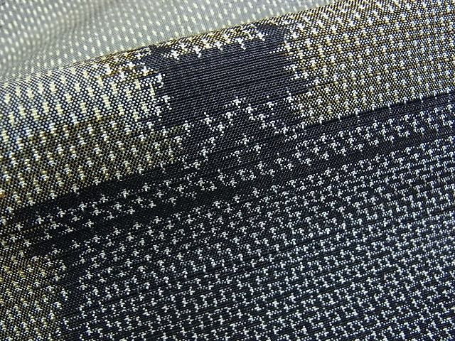平和屋着物■上質な紬 風景文 逸品 mz0802
