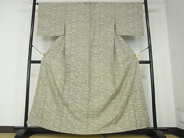 平和屋着物■上質な紬 霞文 逸品 mz1027