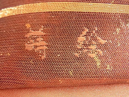 平和屋着物■六通柄袋帯 手織錦 蒔絵 引箔 逸品 mz1480