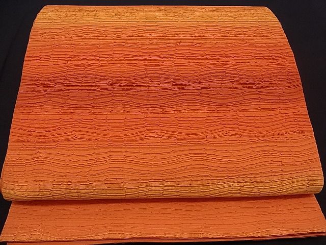 平和屋着物■六通柄袋帯 ふくれ織 霞文 逸品 n-mz1810