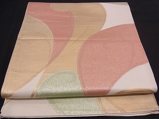 平和屋着物■六通柄袋帯 吉祥文 金銀糸 逸品 n-mz2785