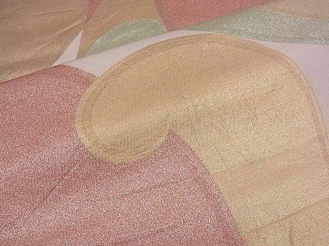 平和屋着物■六通柄袋帯 吉祥文 金銀糸 逸品 n-mz2785