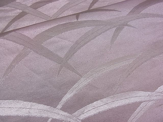 平和屋着物■六通柄袋帯 芝草文 銀糸 逸品 n-mz2844