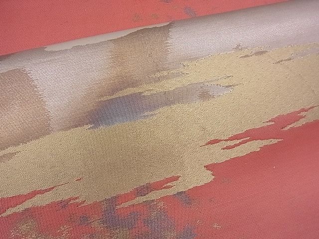 平和屋着物■六通柄袋帯 霞文 金銀糸 逸品 n-mz2861