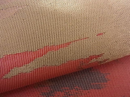 平和屋着物■六通柄袋帯 霞文 金銀糸 逸品 n-mz2861