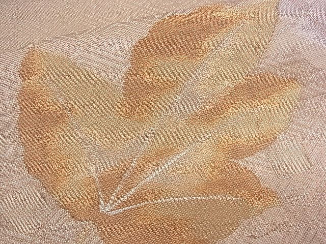 平和屋着物■六通柄袋帯 箔散らし 舞楓文 金銀糸 逸品 n-mz2878