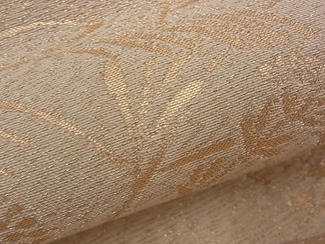 平和屋着物■六通柄袋帯 光琳派集 金糸 逸品 n-mz4032