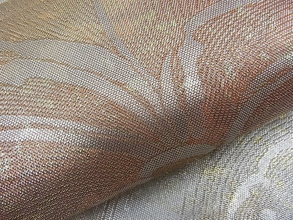 平和屋着物■全通柄袋帯 立波文 金銀糸 逸品 n-mz4879