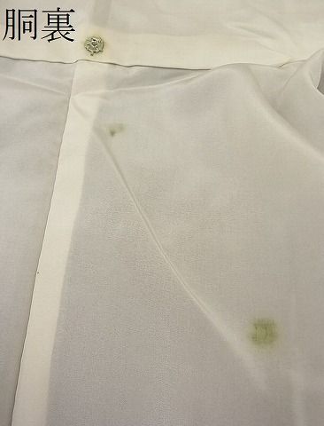平和屋着物■上質な紬　麻の葉文様　逸品　n-ab0677