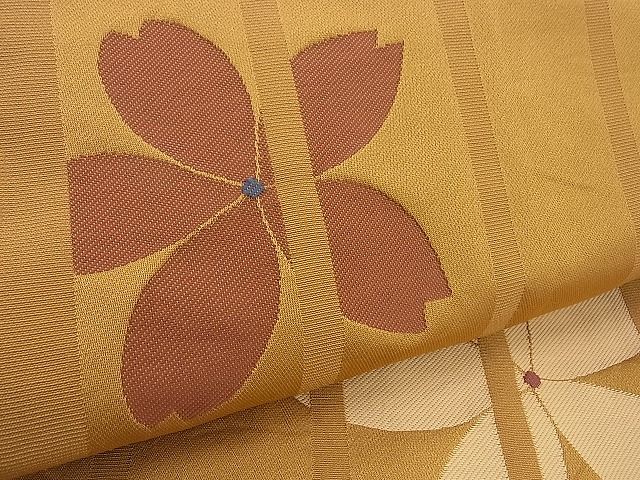 平和屋着物■六通柄京袋帯 舞花文 逸品 n-by3323