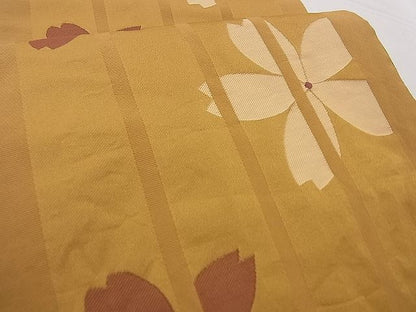 平和屋着物■六通柄京袋帯 舞花文 逸品 n-by3323