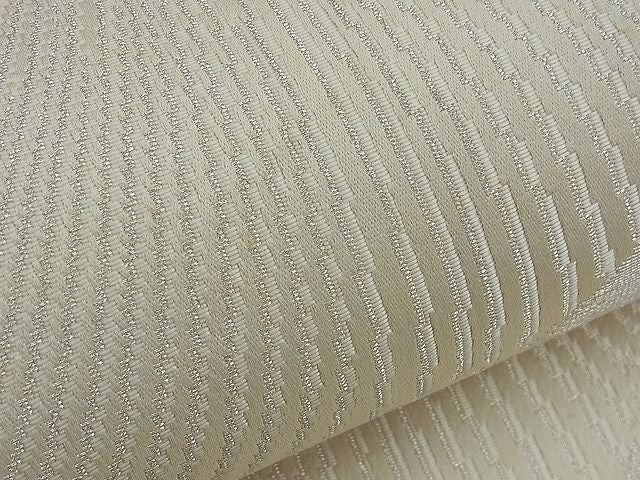 平和屋着物■西陣 六通柄袋帯 唐織 飛鶴文 銀糸 逸品 n-ea0404