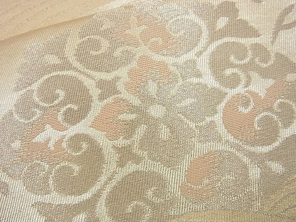 平和屋着物■六通柄袋帯 立波花唐草文 金糸 逸品 n-fn0902