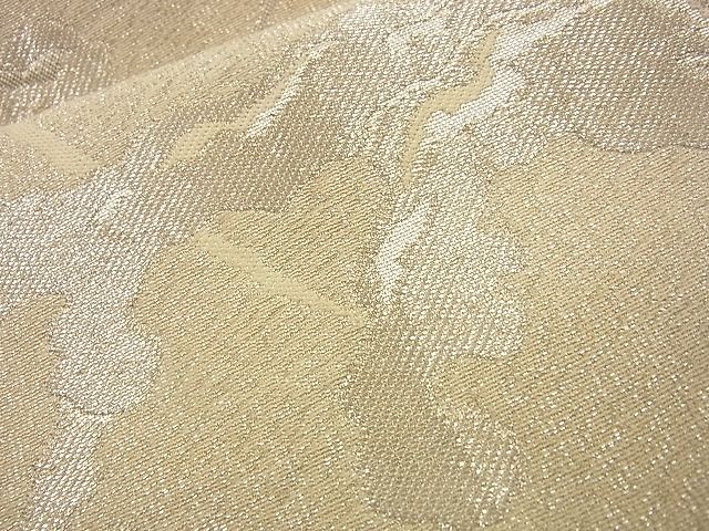 平和屋着物■六通柄袋帯 立波文 逸品 銀糸 n-fn0937