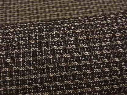 平和屋着物■男性 お召 絣文様 逸品 n-fw2552