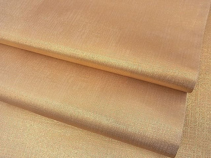 平和屋着物■全通柄袋帯 霞文 金糸 逸品 n-fw2866