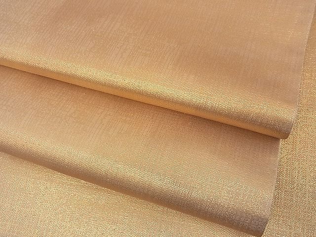 平和屋着物■全通柄袋帯 霞文 金糸 逸品 n-fw2866