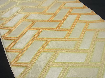 平和屋着物■六通柄袋帯 檜垣文 金糸 逸品 n-gh1818