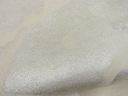 平和屋着物■太鼓柄袋帯 綴れ 名匠家紋 雲取り地紙文 銀糸 逸品 n-gh1826