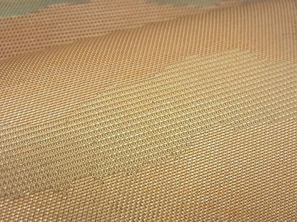 平和屋着物■西陣 服部織物謹製 六通柄袋帯 こはく錦 霞文 金銀糸 逸品 n-gh1829