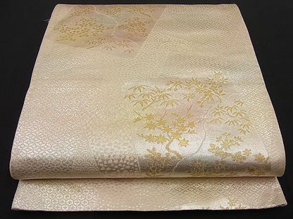 平和屋着物■六通柄袋帯 光琳錦 金銀糸 逸品 n-ip0354