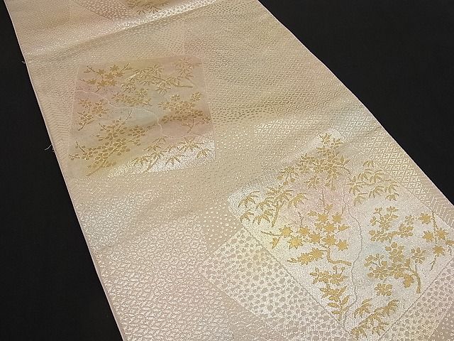 平和屋着物■六通柄袋帯 光琳錦 金銀糸 逸品 n-ip0354