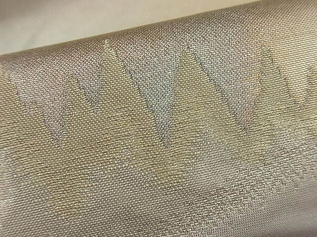 平和屋着物■六通柄袋帯 重山文 金銀糸 逸品 n-ip0407
