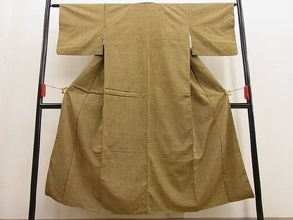 平和屋着物■上質な紬　霞文　逸品　n-ip1395